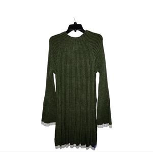 Anthropologie Long sleeve Alpaca sweater dress